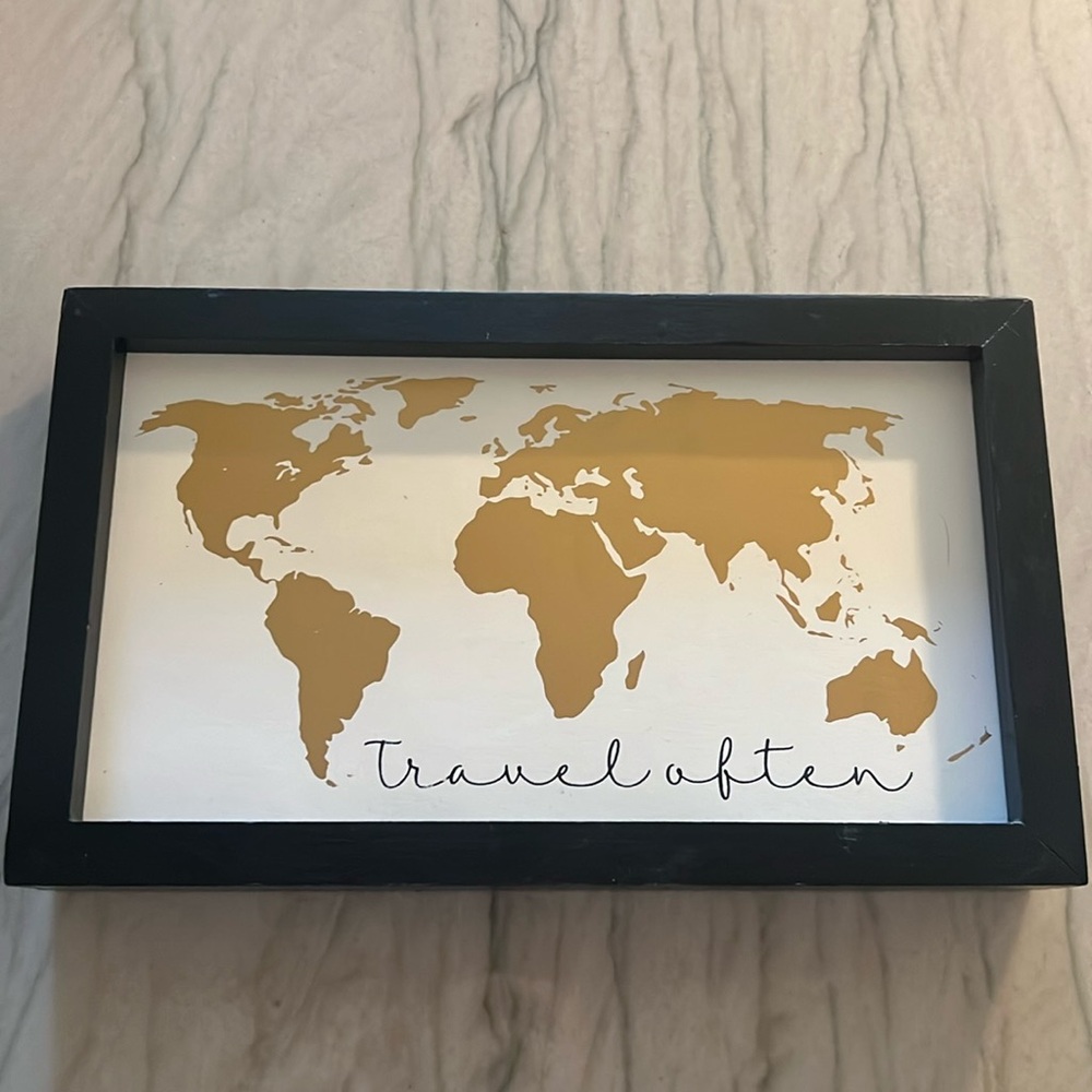 Travel often box sign